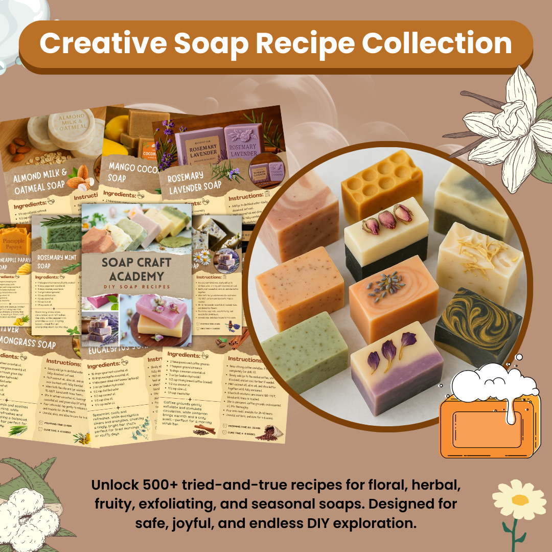 Organic Soap DIY Guide Bundle